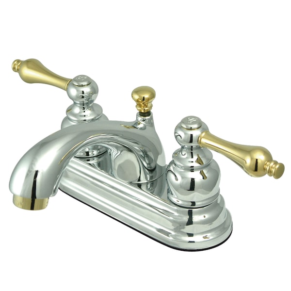 4" Centerset Bathroom Faucet, Chrome